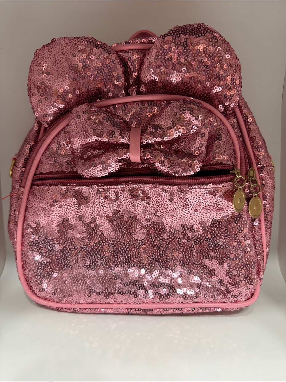 Sequin Accent Disney Minnie Mini Backpack - Pink